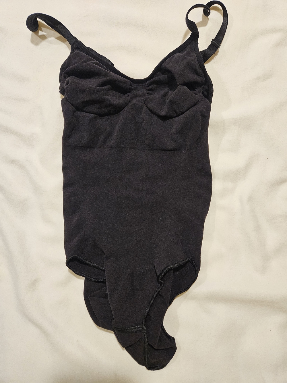 SKIMS Black One-Piece Bodysuit